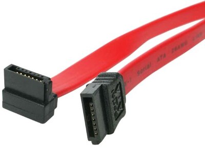 Startech Serial ATA to Right Angle Serial ATA Cable; 36(L) (SATA36RA1)