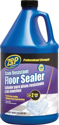 Zep® Commercial Stain Resistant Floor Sealer, Step 2 Seal, 1 Gallon