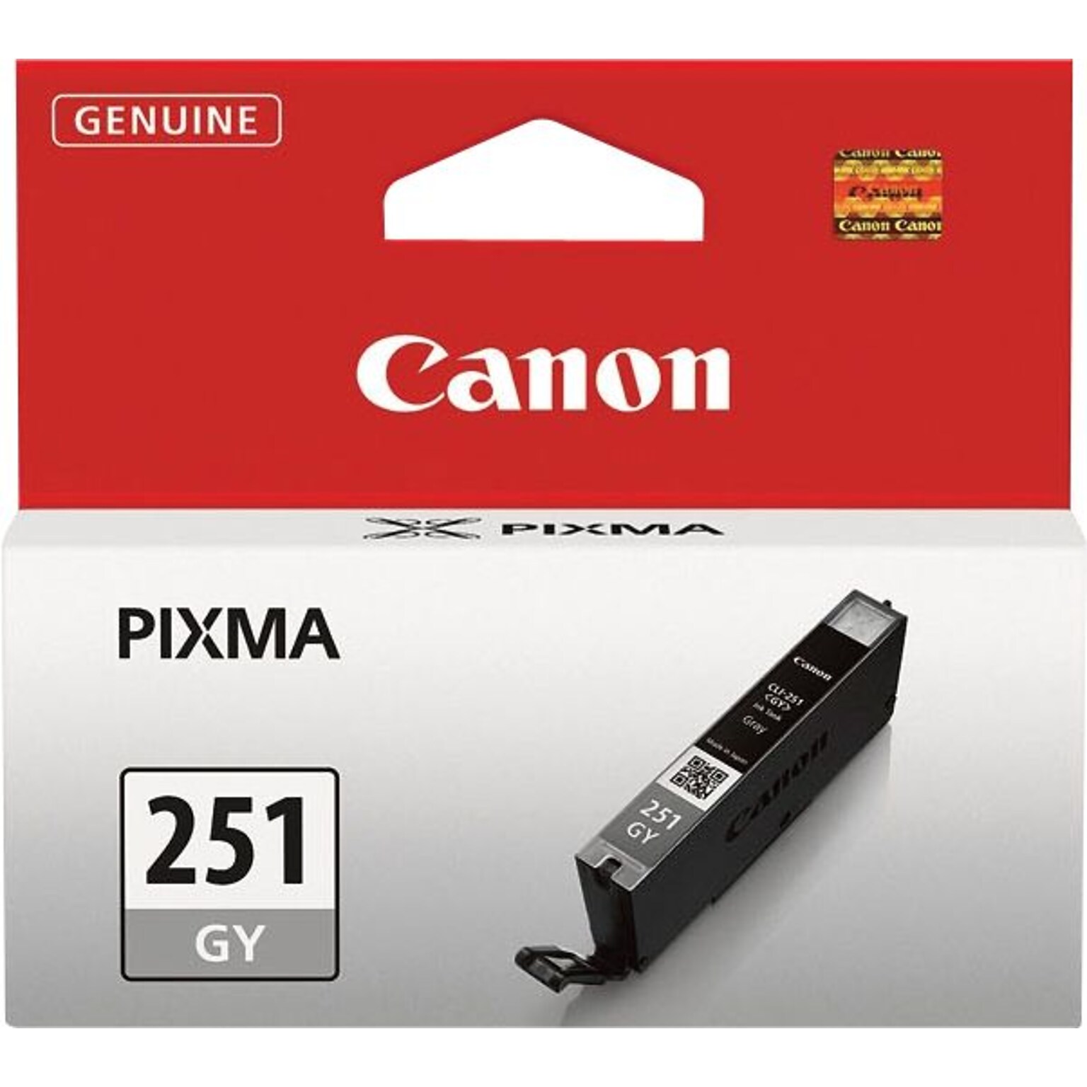 Canon 251 Gray Standard Yield Ink Cartridge  (6517B001)