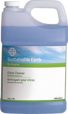 Sustainable Earth Glass Cleaner, 1-Gallon