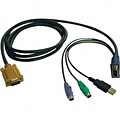 Tripp Lite P778-006 KVM Switch USB/PS2 Combo Cable; 6