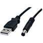 Startech USB2TYPEM 3' USB To Type M Barrel DC Power Cable For Mobile Applications