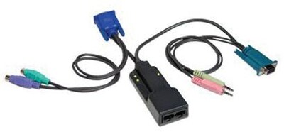 Avocent® AMIQDM-PS2 Dual UTP PS/2 Audio/Serial Interface Module