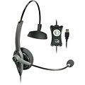 VXi USB1 Monaural Headset With Noise Cancelling Microphone