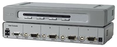 Belkin® OmniView® F1DN104U Secure KVM Switch