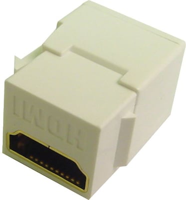 Calrad® 28-166K HDMI Keystone Insert, White
