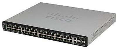 Cisco® SG500-52P Stackable Managed Switch; 52 Ports