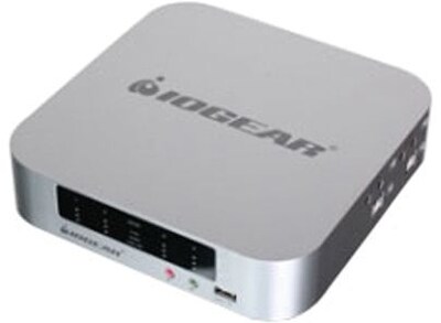 Iogear® GCS1924 DualView Mini DisplayPort KVMP Switch; 4 Ports