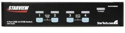 Startech SV431USBAE Rack Mountable USB KVM Switch; 4 Ports