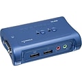 TRENDNET TK-209K USB KVM Switch Kit With Audio; 2 Ports