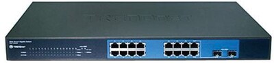 TRENDNET® TEG-160WS Gigabit Web Smart Switch; 16 Ports