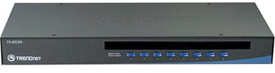 TRENDNET TK-803R USB/PS/2 Rack Mount KVM Switch; 8 Ports