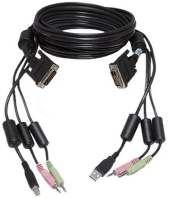 Avocent® SwitchView™ CBL0048 USB To Dual-Head DVI-I Video Cable; 6