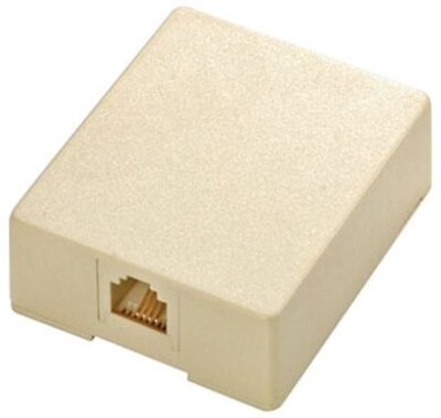 STEREN® 301-145 Surface Jack, Ivory