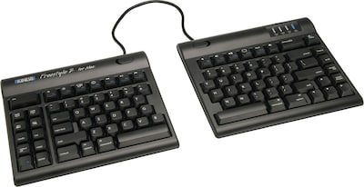 Kinesis Freestyle2 for Mac Wired Keyboard, Black (KB800HMB)