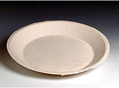 Lagasse Compostable Plate, 10, White, 500/Carton (HUH10117)