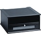 Victor Technology Wooden Desktop Monitor Riser, Midnight Black (1175-5)