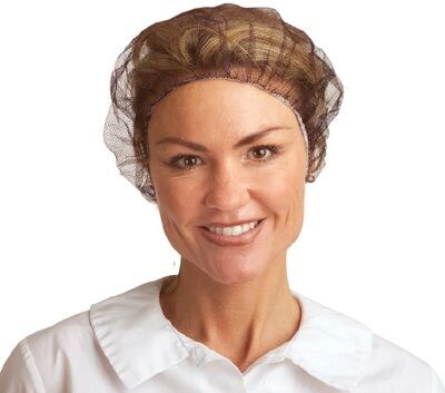 Ambitex® Hairnets, Heavyweight, Nylon, 24", 1,000/Ct