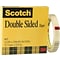 Scotch® Permanent Double Sided Tape Refill, 1/2 x 36 yds. 3 Core, 1 Roll (665)