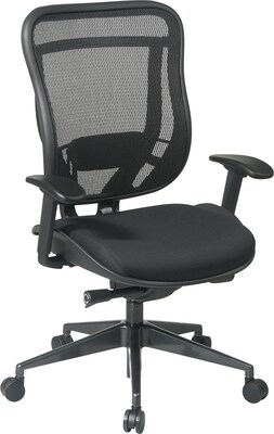 Office Star Space® High Back Executive Chair with Matrex Back, Black