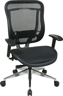 Office Star Space® Fabric Executive Office Chair, Black