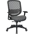 Office Star Space® Executive Office Chair with Flow-Thru Technology, Charcoal