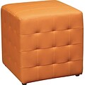 Office Star Avenue Six® Detour 15 Fabric Cube, Orange