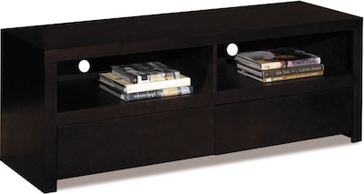 Office Star Avenue Six® 22H x 60W x 20D Wood/Veneer Main Street Multi Media Console; Espresso Finish