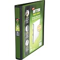 Better 1-Inch D 3-Ring View Binder, Olive (22161-US)