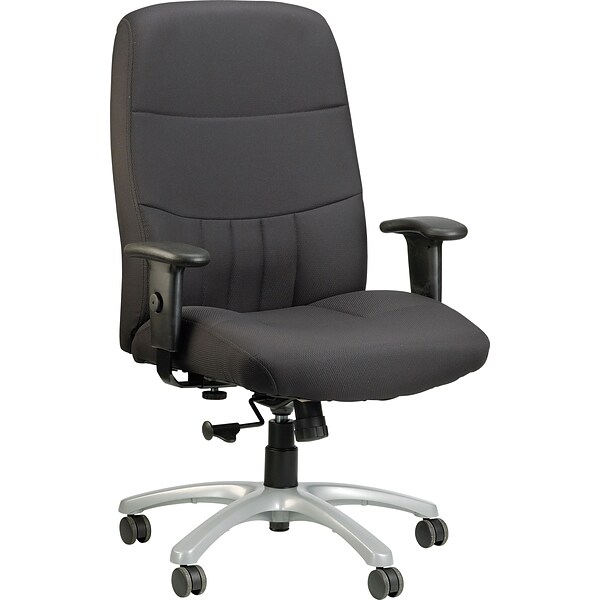 Raynor Eurotech Excelsior Fabric Big and Tall Managers Chair, Black (BM90000-BLK)