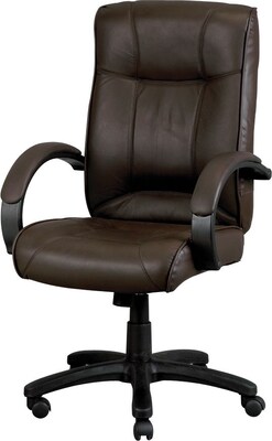 Raynor Eurotech Odyssey Leather Executive Chair, Brown