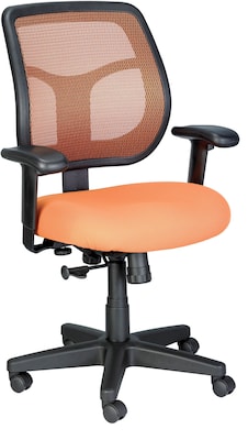 Raynor Eurotech Apollo Mesh Back Task Chair, Orange