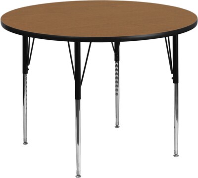 Flash Furniture Round Activity Table, Oak (XUA42RNDOAKTA)