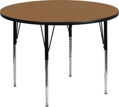 Flash Furniture Round Activity Table, Oak (XUA60RNDOAKTA)