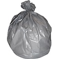 Heritage 40-45 Gallon Industrial Trash Bag, 40 x 46, Low Density, 1.1 Mil, Gray (H8046SG)