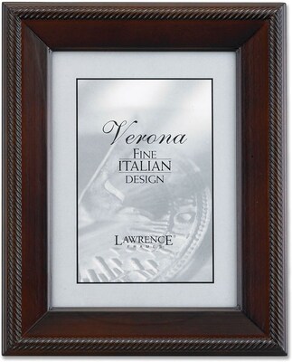 Walnut Wood 8x10 Picture Frame - Tuxedo