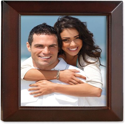 Espresso Wood 5x5 Picture Frame - Estero Collection
