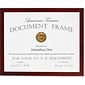 8.5x11 Walnut Wood Certificate Picture Frame - Gallery Collection
