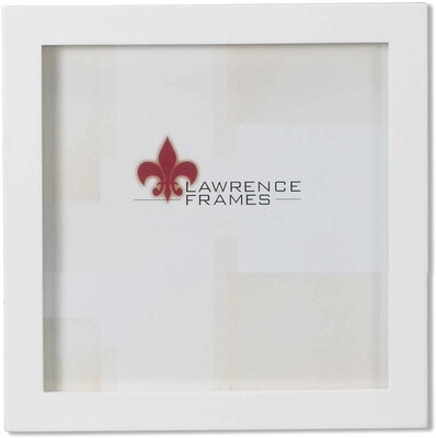 5x5 White Wood Picture Frame - Gallery Collection