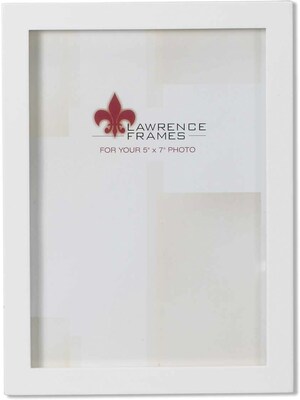 5x7 White Wood Picture Frame - Gallery Collection