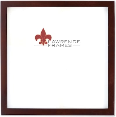 Lawrence Frames Gallery Collection 10 x 10 Espresso Wood Picture Frame, Brown (755910)