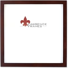 Lawrence Frames Gallery Collection 10 x 10 Espresso Wood Picture Frame, Brown (755910)