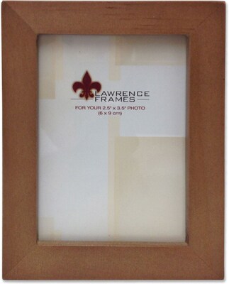 766023 Nutmeg Wood 2.5x3.5 Picture Frame - Gallery Collection