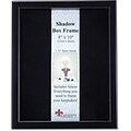 790080 Black Wood Shadow Box 8x10 Picture Frame
