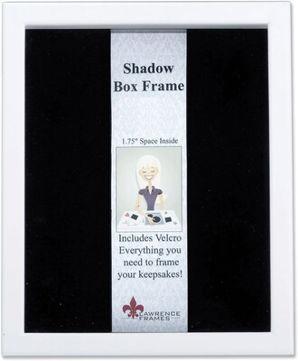 790211 White Wood Shadow Box 11x14 Picture Frame