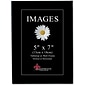 Black Gallery 5x7 Standard Picture Frame 6 Pack