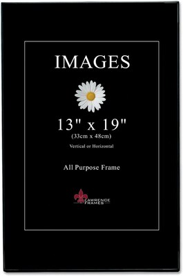 Black Gallery 13x19 Standard Picture Frame 6 Pack