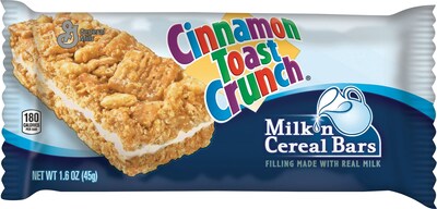 Cinnamon Toast Crunch® Milk N Cereal Bars, 1.58 oz., 12 Bars/Box (GEM10573)