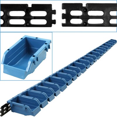 Trademark Tools™ Wall Mounted Parts Rack, 5 1/4 x 70 3/4 x 2 1/8 (844296084098)