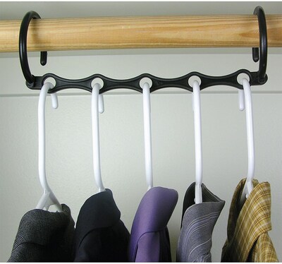 Trademark Global Set of 10 Magic Hanger, 15 x 3 x 7/9